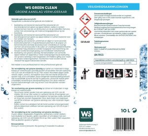  WS Green Clean 10 Ltr.. A. van Elk BV